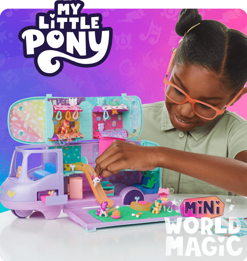 My Little Pony Mini World Magic Playsets and Camper