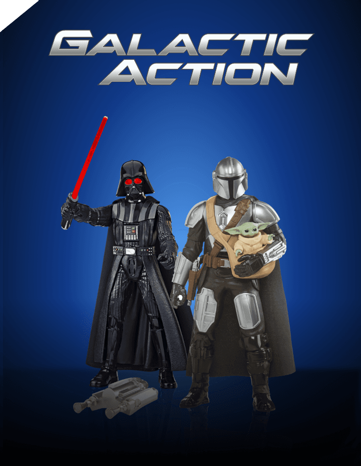 Star Wars Galactic Action Darth Vader Interactive Action Figure