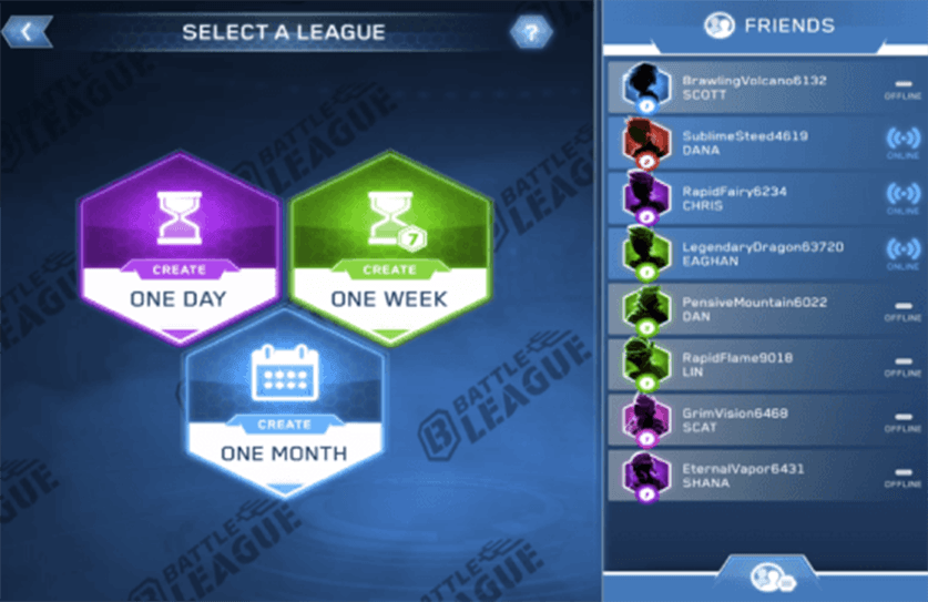 Create A League With Your Friends