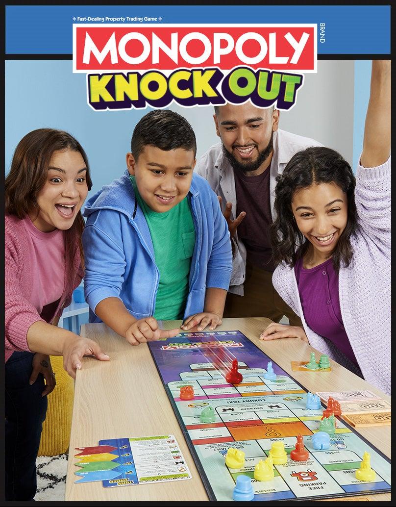 Monopoly Knockout Family Party Game banner