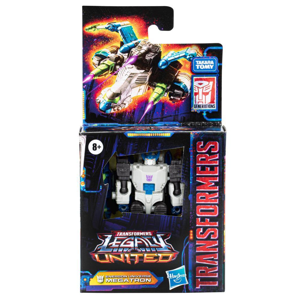 Transformers Legacy United Core Energon Universe Megatron 3.5” Action Figure, 8+ product thumbnail 1