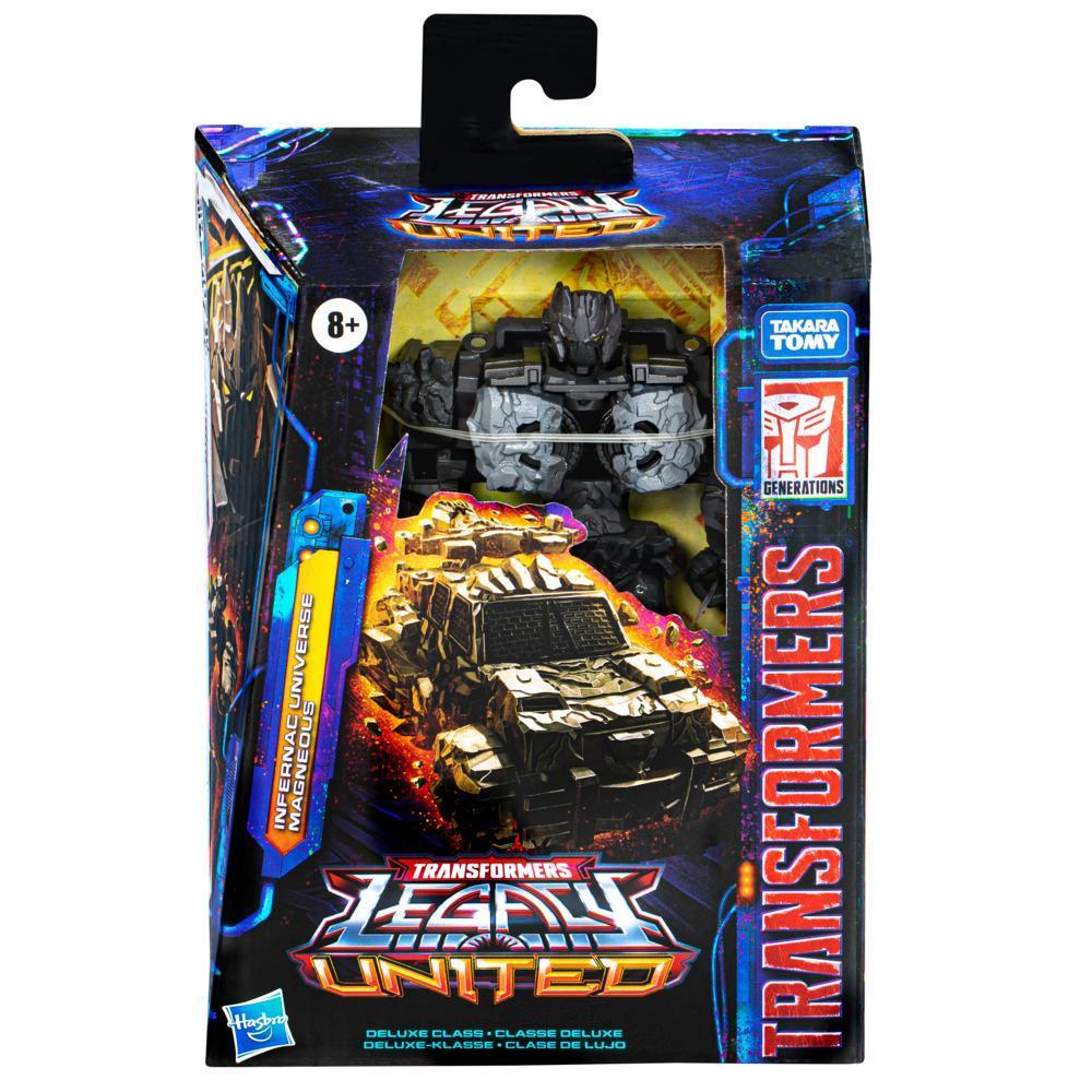 Transformers Legacy United Deluxe Infernac Universe Magneous 5.5” Action Figure, 8+ product thumbnail 1