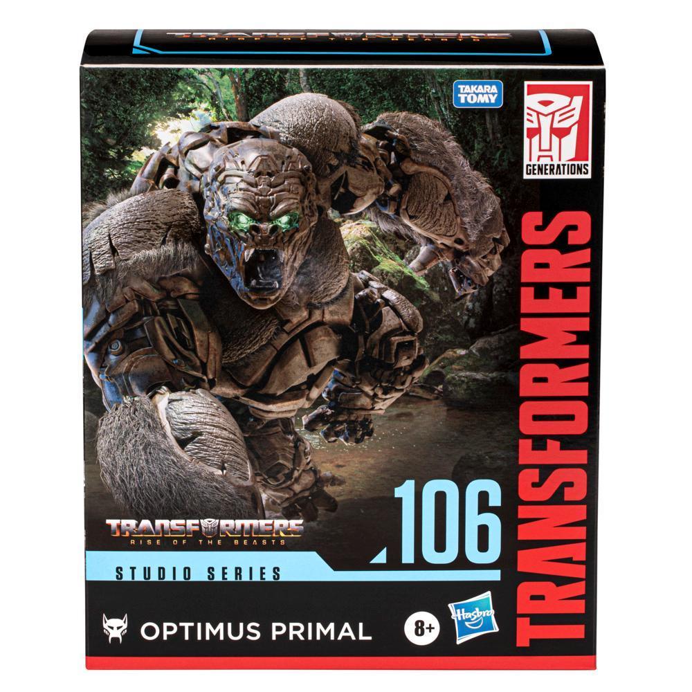 Transformers Studio Series Leader Transformers: Rise of the Beasts 106 Optimus Primal Action Figure (8.5”) product thumbnail 1