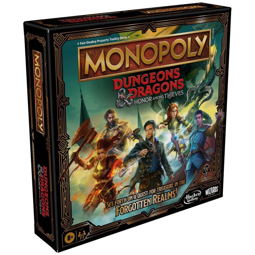 MONOPOLY DUNGEONS AND DRAGONS MOVIE product image 1
