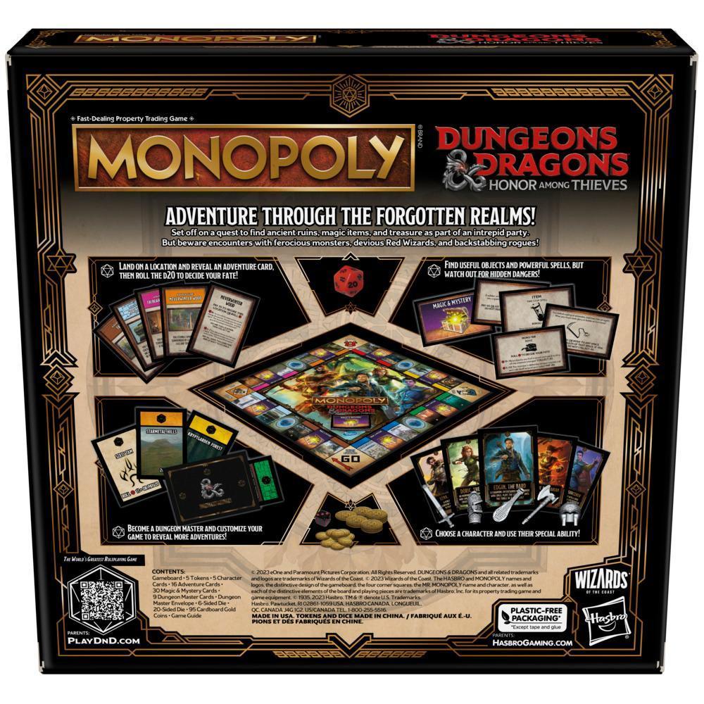 MONOPOLY DUNGEONS AND DRAGONS MOVIE product thumbnail 1
