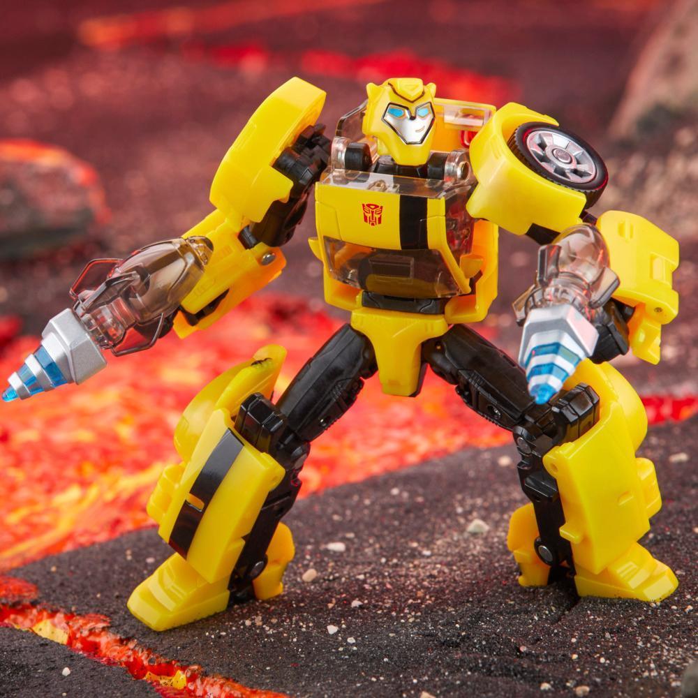 Transformers Legacy United Deluxe Animated Universe Bumblebee 5.5” Action Figure, 8+ product thumbnail 1