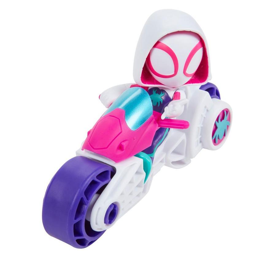 Marvel Spidey and His Amazing Friends Ghost-Spider Figur mit Motorrad product image 1