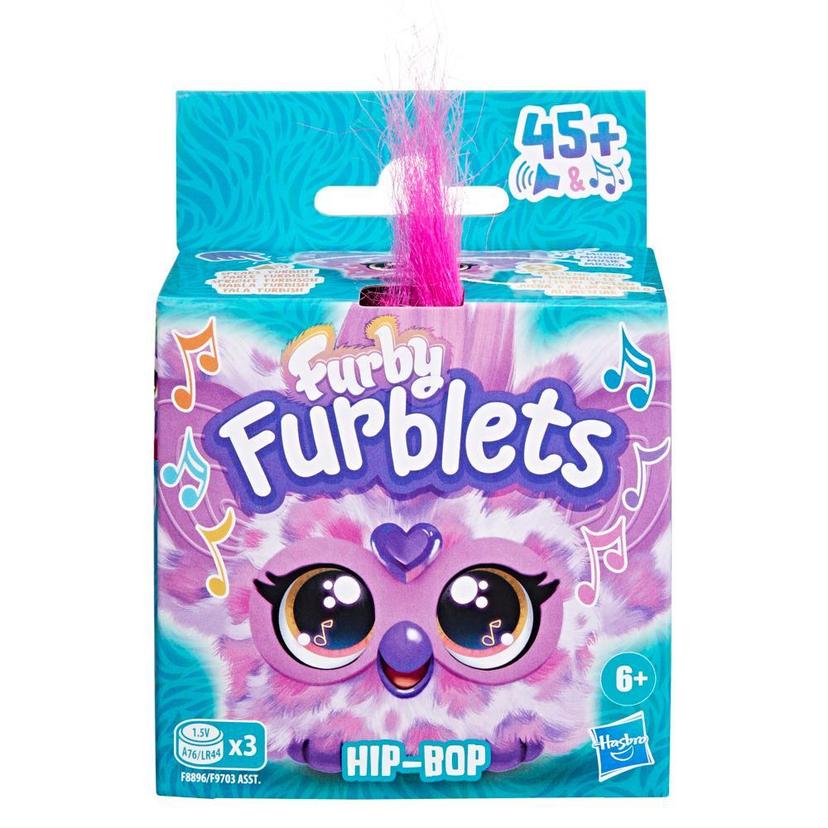 Furby Furblets Hip-Bop Mini elektronisches Plüschspielzeug product image 1