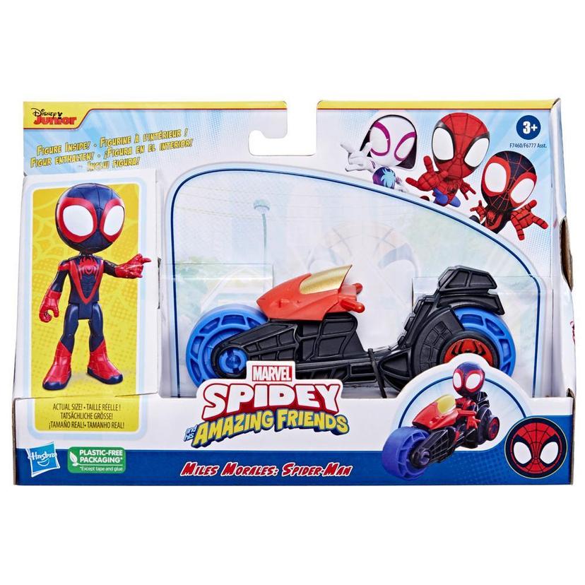 Marvel Spidey and His Amazing Friends Miles Morales: Spider-Man mit Motorrad product image 1