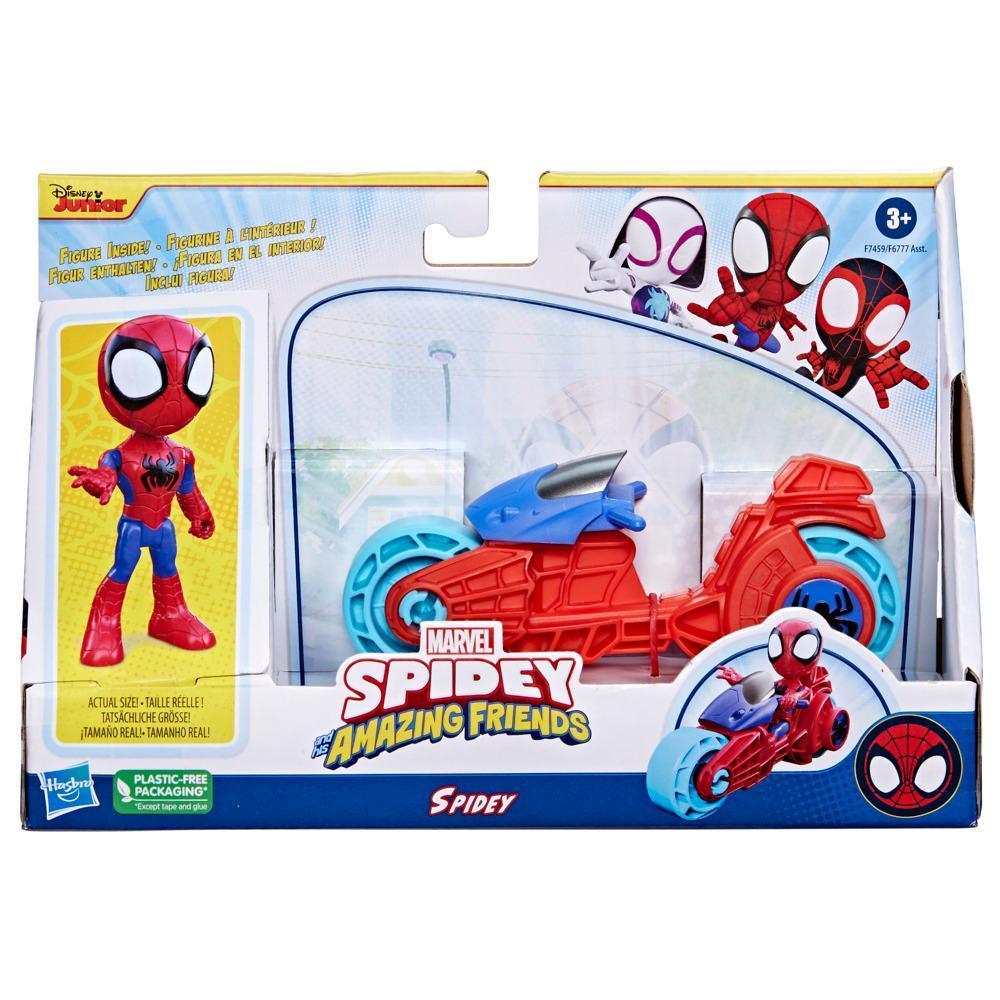 Marvel Spidey and His Amazing Friends, Spidey mit Motorrad product thumbnail 1