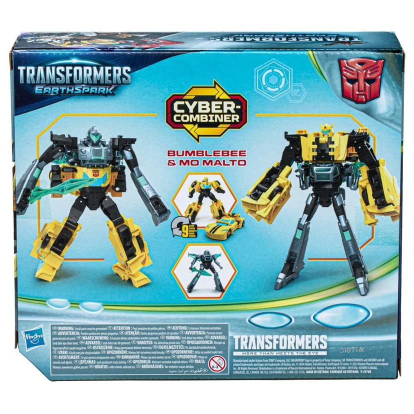 Transformers EarthSpark Cyber-Combiner Bumblebee und Mo Malto product image 1