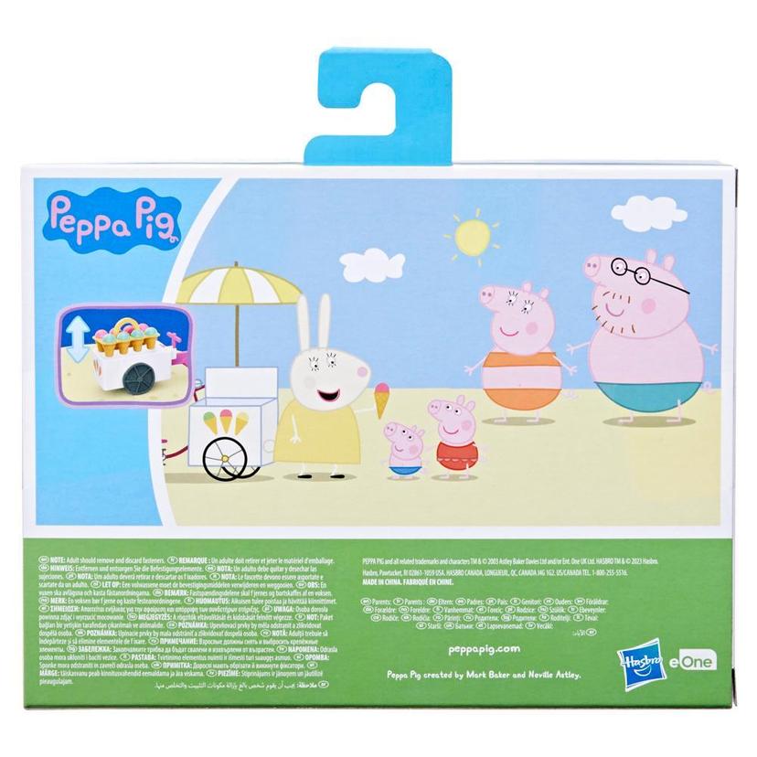 Peppa Pig Spielzeuge Peppa liefert Eis, Spielset mit 2 Peppa Pig Figuren, Vorschulspielzeug product image 1
