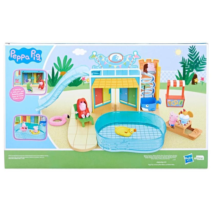 Peppa Pig Spielzeuge Schwimmbad-Spaß mit Peppa, Spielset mit 15 Teilen, Vorschulspielzeug product image 1