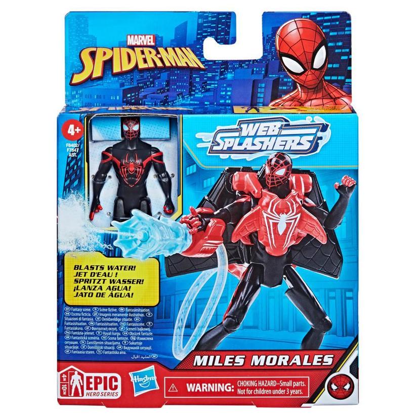 Marvel Spider-Man Web Splashers Miles Morales Figur product image 1