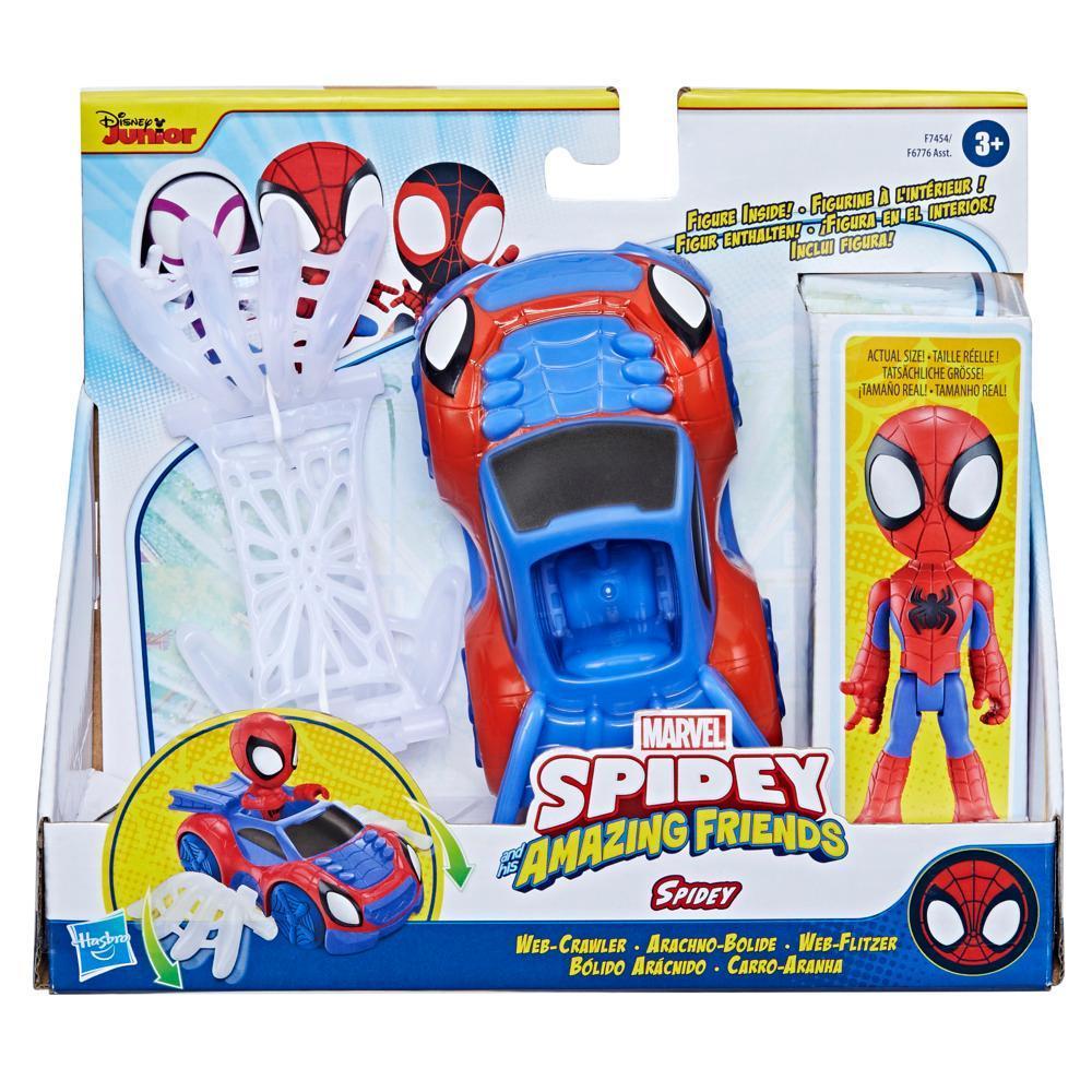 Marvel Spidey and His Amazing Friends Spidey Web-Flitzer product thumbnail 1