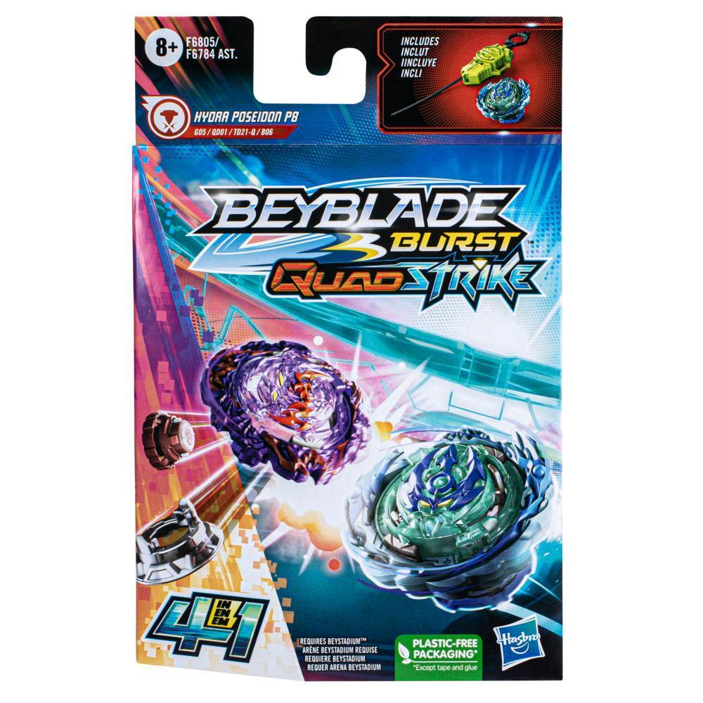 Beyblade Burst QuadStrike Hydra Poseidon P8 Starter Pack product thumbnail 1