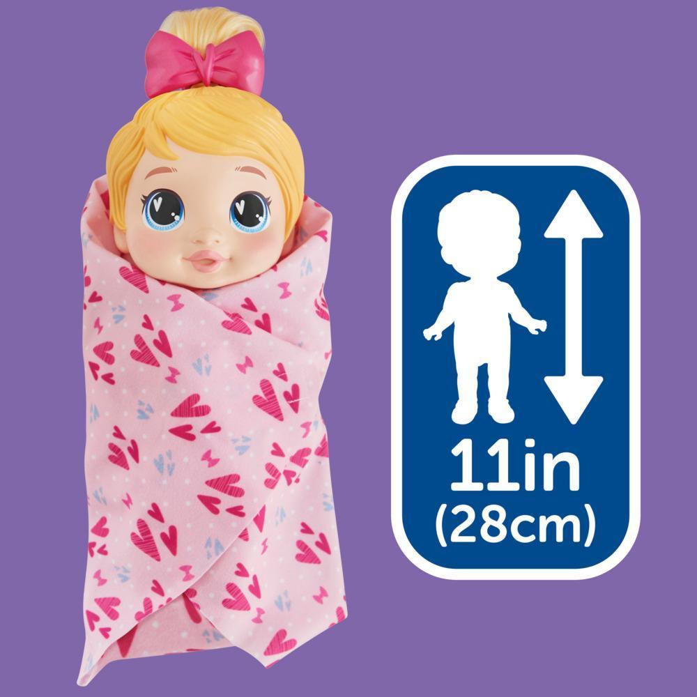 Baby Alive Shampoo Snuggle Harper Hugs, Κούκλα κούκλα μωρό με ξανθά μαλλιά για παιχνίδια με νερό product thumbnail 1