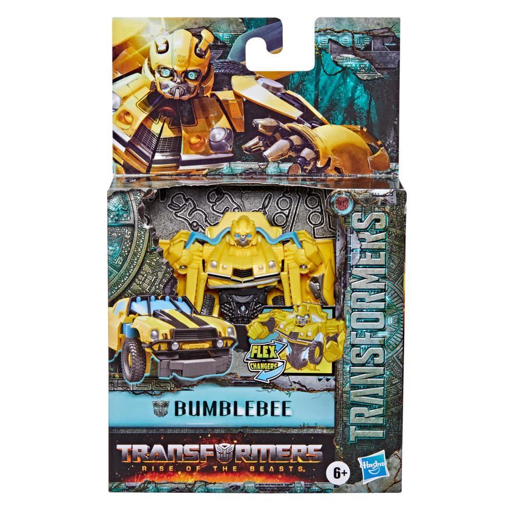 Transformers Toys Transformers: Rise of the Beasts Movie, Flex Changer Bumblebee Action Figure - Ages 6 and up, 6-inch product image 1