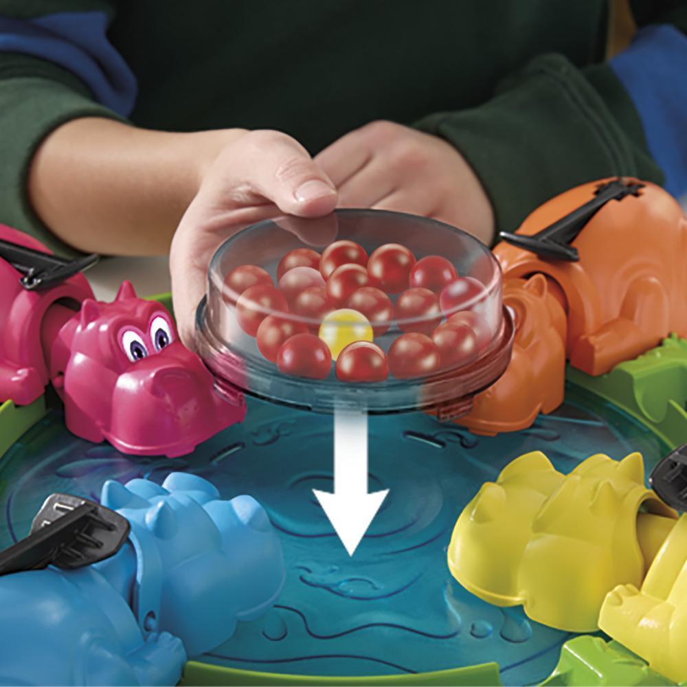 Hungry Hungry Hippos Board Game for Preschoolers, Ages 4+, For 2 to 4 Players product thumbnail 1