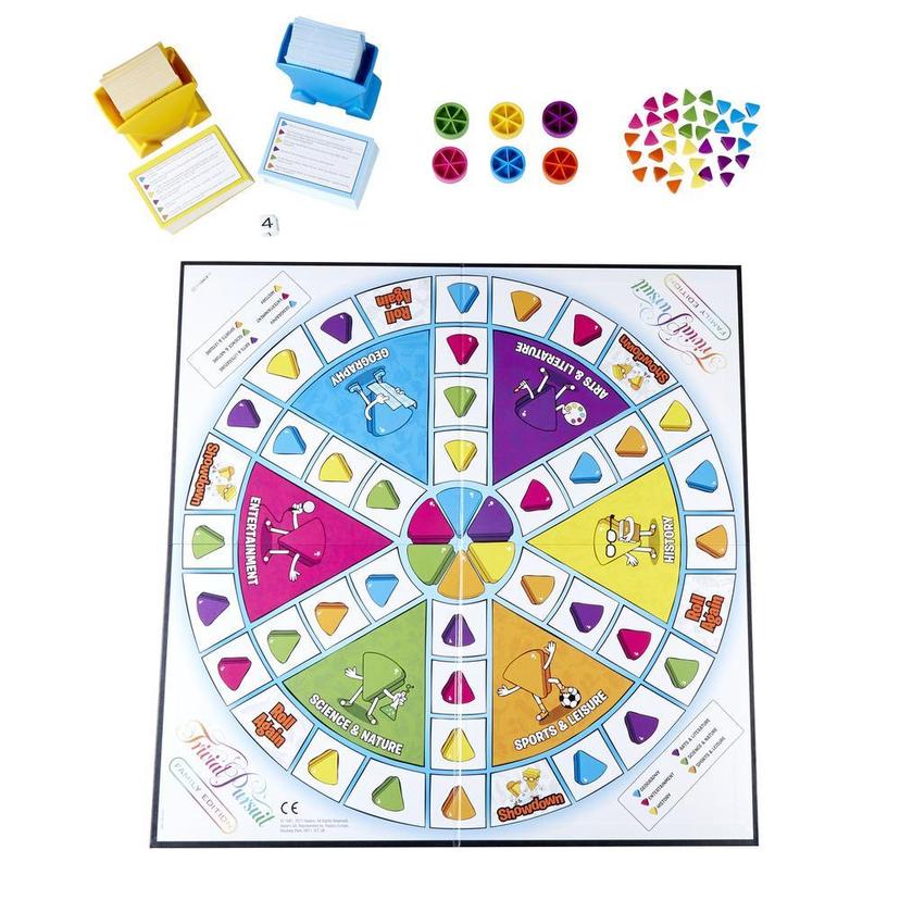 Trivial Pursuit Family Edition Game - Hasbro Games