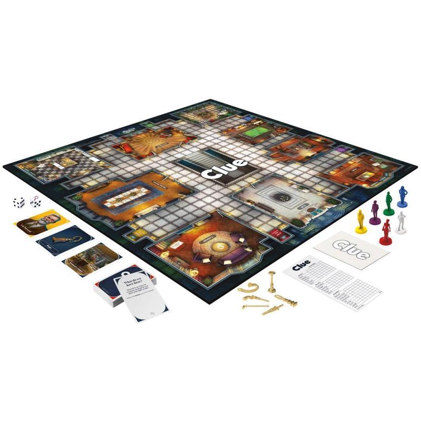 Clue Board Game, Mystery Games for 2-6 Players, Family Games for