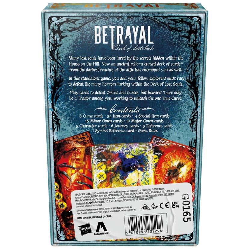 Betrayal Deck of Lost Souls Card Game, Tarot-Inspired Secret Roles Game, Strategy Games for Ages 12+ product image 1
