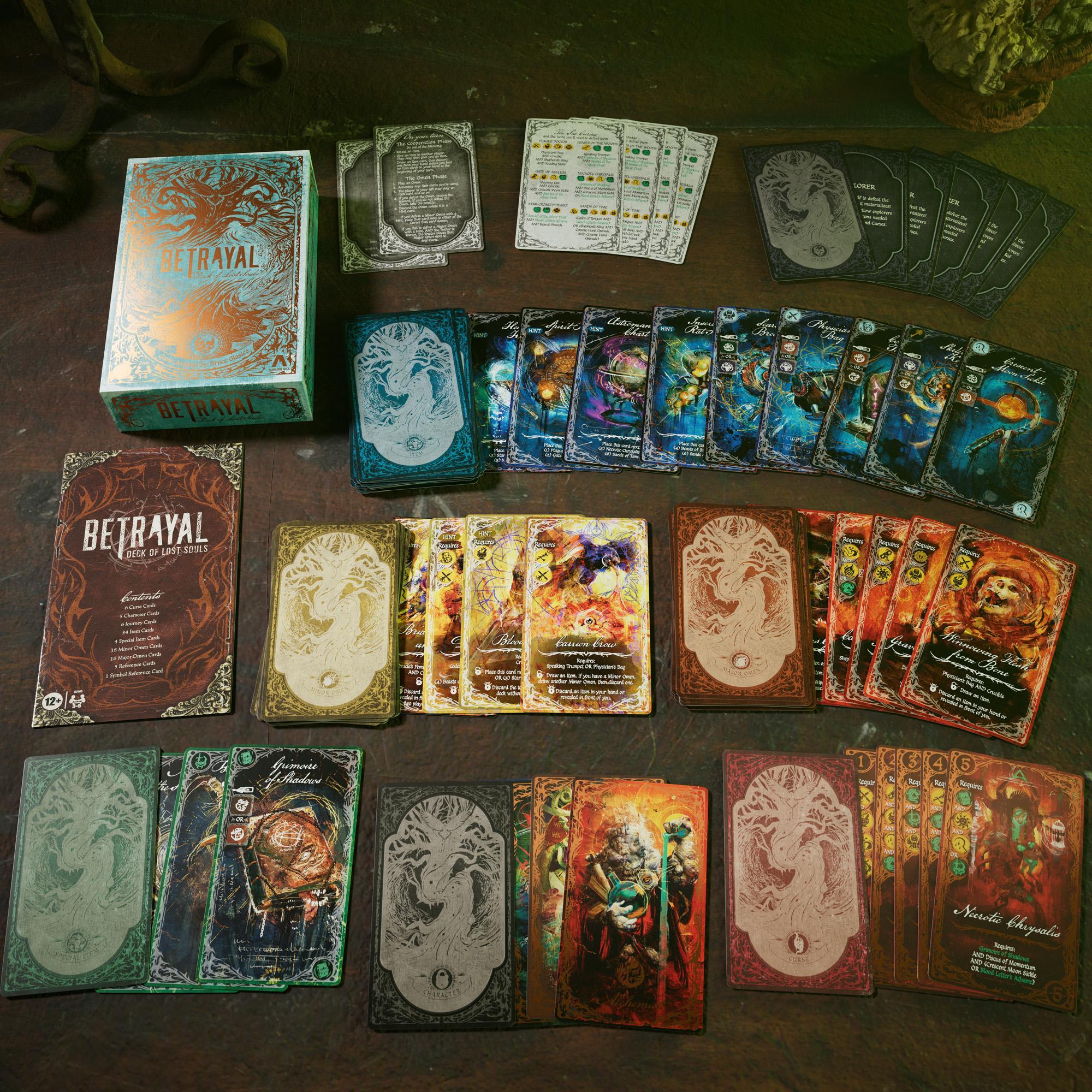 Betrayal Deck of Lost Souls Card Game, Tarot-Inspired Secret Roles Game, Strategy Games for Ages 12+ product thumbnail 1