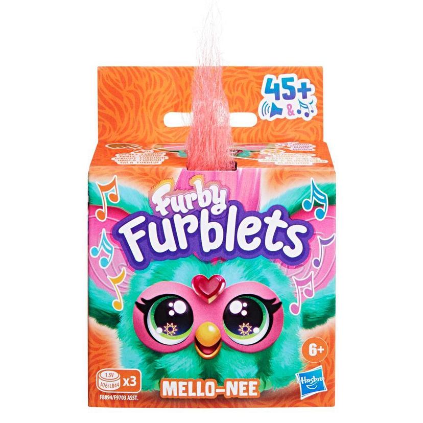 Furby Furblets Mello-Nee Summer Chill Mini Electronic Plush Toy for Girls & Boys 6+ product image 1