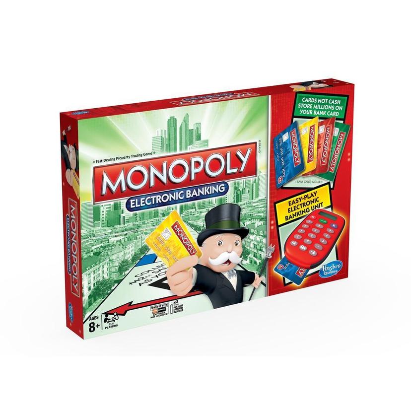 MONOPOLY ÉLECTRONIQUE AVEC banque électronique Monopoly Electronic Banking  EUR 35,00 - PicClick FR