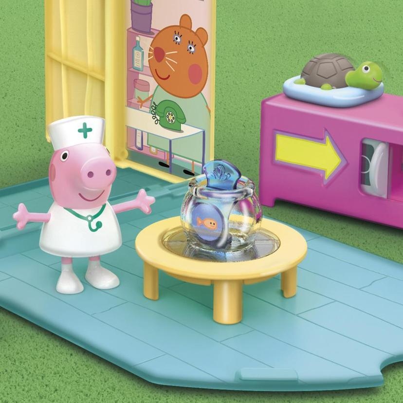 Figurine Peppa Pig - Coffret Peppa va au zoo - Jouet préscolaire pour  enfants dès 3 ans