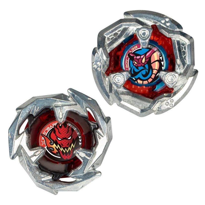 Beyblade X Dual Pack de toupies Tail Viper 5-80O et Sword Dran 3-60F product image 1