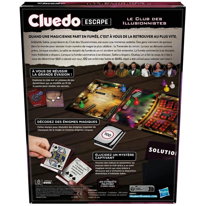 Cluedo Escape : Le Club des Illusionnistes product image 1