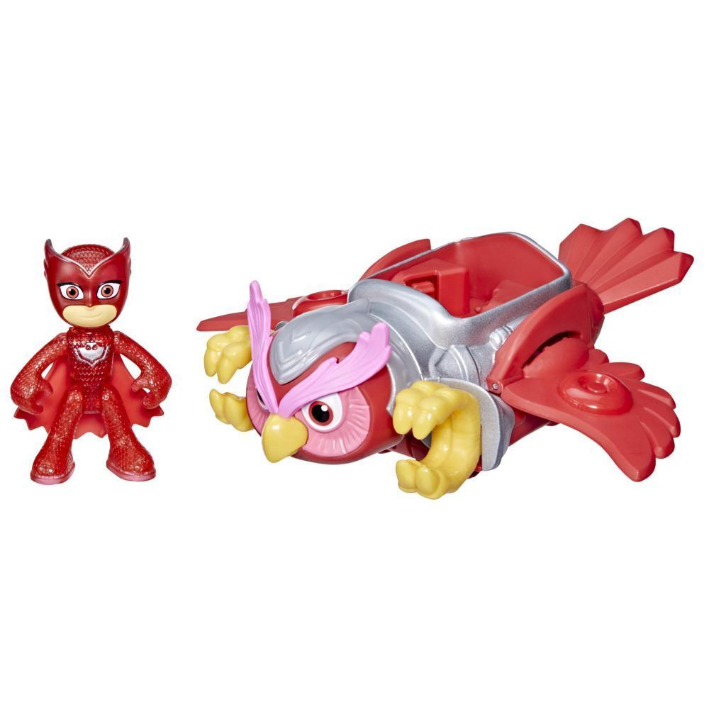 Pyjamasques - véhicule de héros astro-hibou avec figurine bibou - jouet  préscolaire pour enfants a partir de 3 ans HAS5010993837250 - Conforama