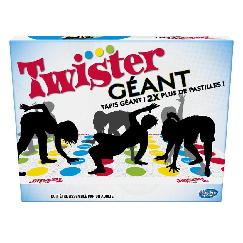 Twister Ultimate – tapis plus grand, point plus coloré, jeu de famille pour  enfants, Parent-enfant, plateau