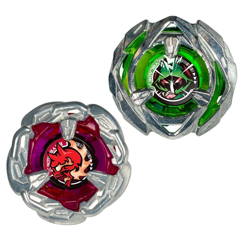 Beyblade X Dual Pack Chain Incendio 5-60HT et Arrow Wizard 4-60N product thumbnail 1