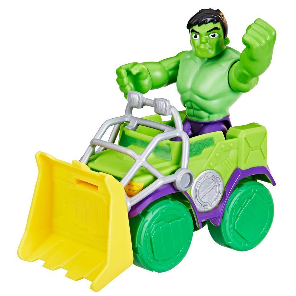 Marvel Spidey and His Amazing Friends coffret Camion démolisseur de Hulk product thumbnail 1
