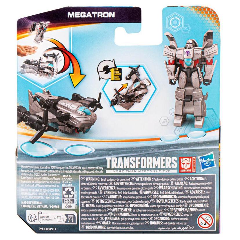 Transformers EarthSpark 1-Step Flip Changer Megatron product image 1