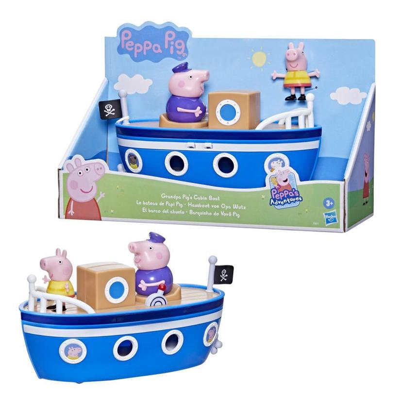 Hasbro Ensemble de pions Peppa Pig – Le plaisir du bateau pirate avec Peppa