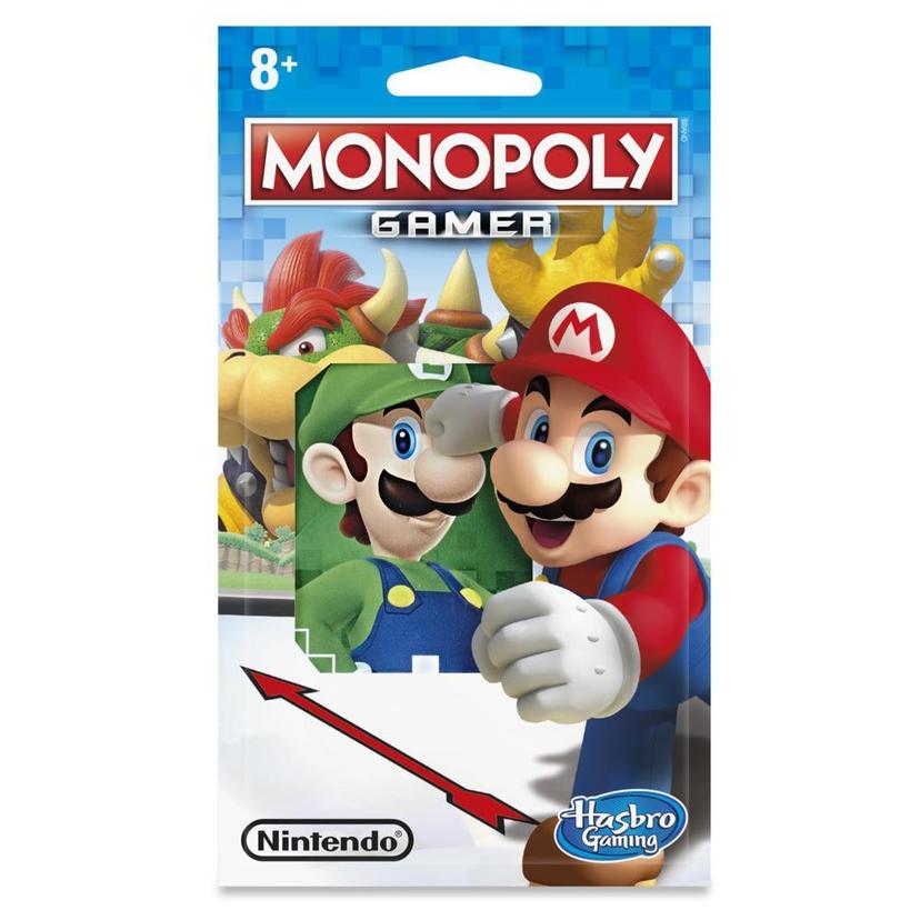 Figurine Monopoly Gamer Mario Hasbro Gaming : King Jouet, Jeux de plateau  Hasbro Gaming - Jeux de société