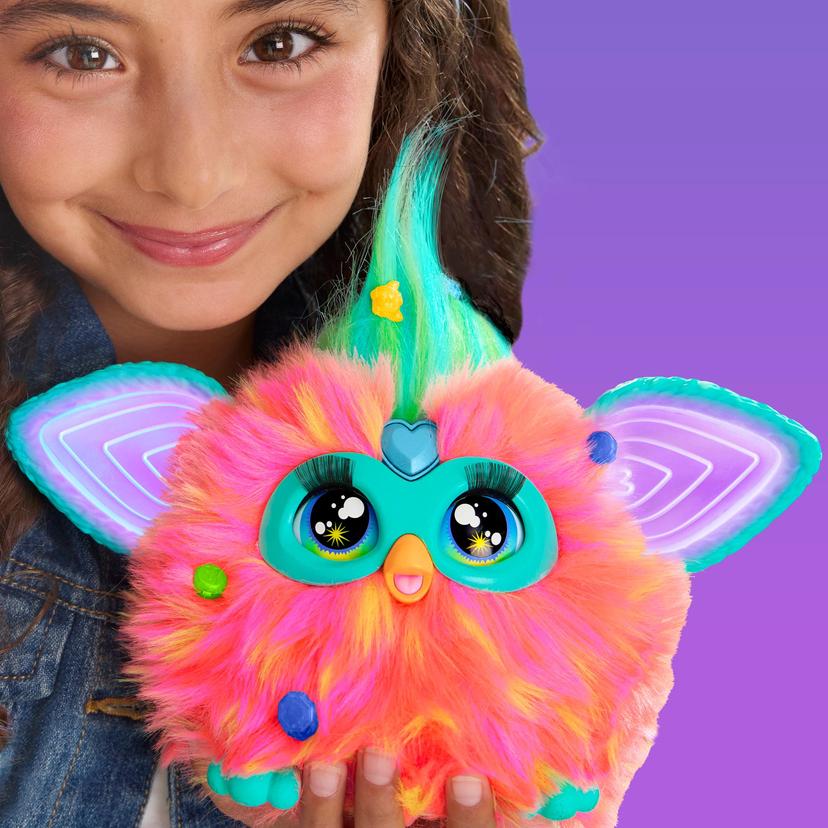 Jeu Peluche Corail Furby Jouet Interactif Jouet pour Enfants Hasbro  5010996175830