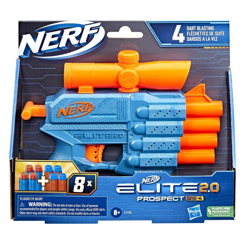 Nerf Elite 2.0 Face Off Target Set, inclut 2 blasters à fléchette en  mousse, cible et 12 fléchettes Nerf Elite - Nerf