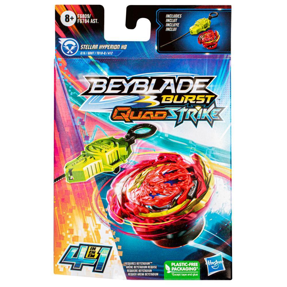 Beyblade Burst QuadStrike Starter Pack Stellar Hyperion H8 product thumbnail 1