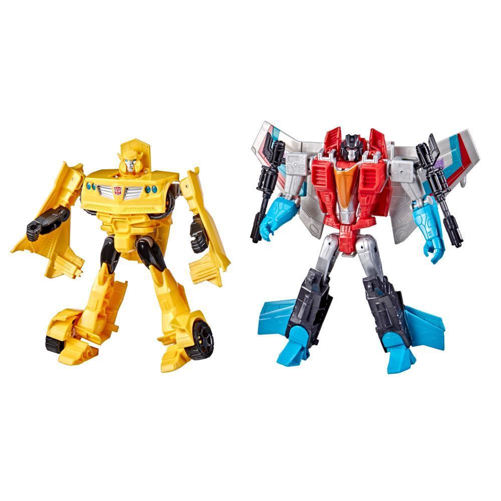 Transformers Cyber Battalion Heroic Pack de 2 figurines product thumbnail 1