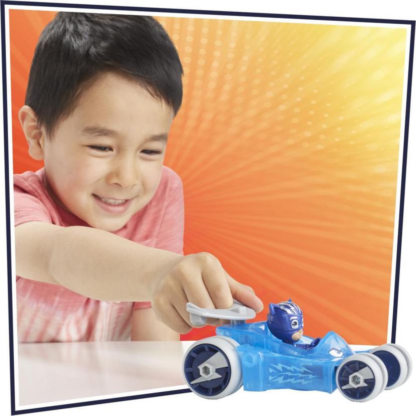 Pyjamasques, jouet préscolaire Chat-Bolide, voiture de Yoyo avec figurine  Yoyo, pour enfants à partir de 3 ans 