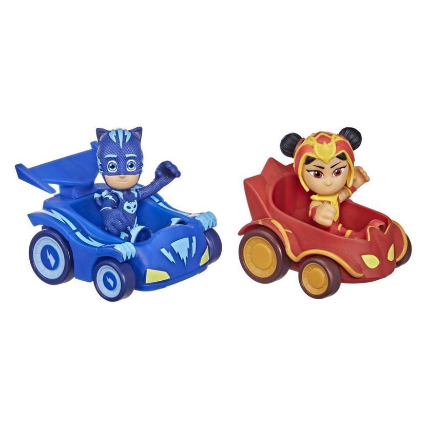 Hasbro - PJ Masks - Super pigiamini, Veicolo Deluxe di Gattoboy,  Gatto-mobile giocattolo con personaggio di Gattoboy, per bambin