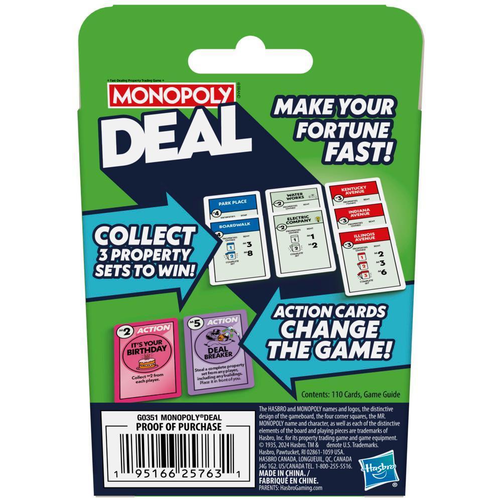 Monopoly Deal-kaartspel product thumbnail 1