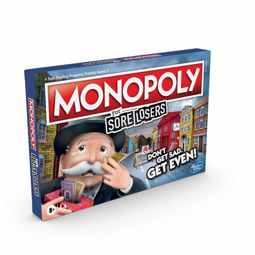 Mediaan anders Inefficiënt Monopoly-bordspel voor slechte verliezers, vanaf 8 jaar - Monopoly