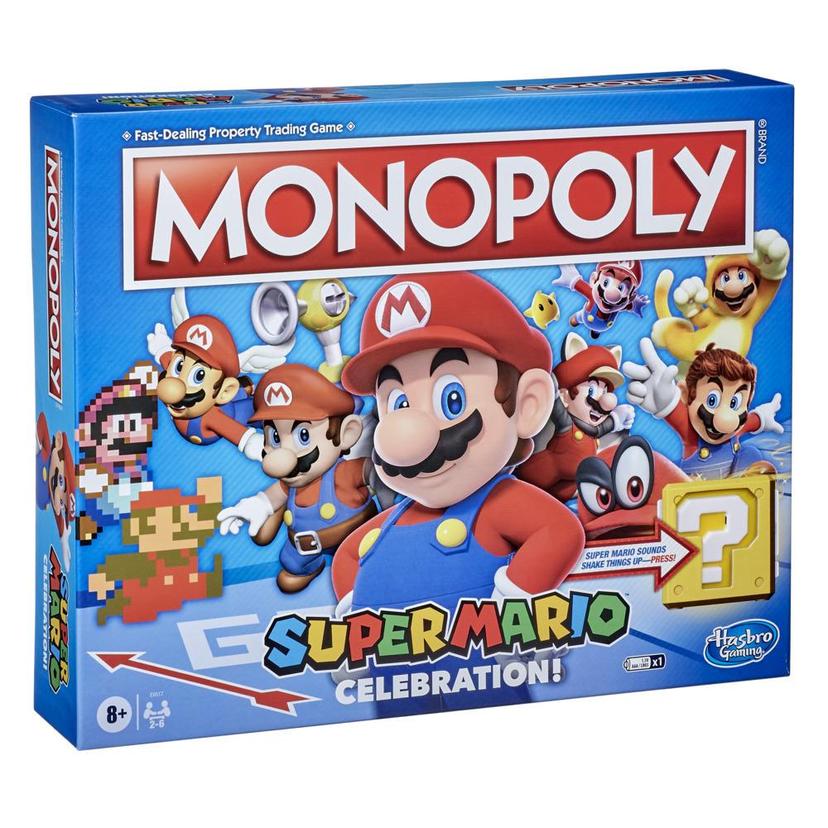 Vanaf daar Medisch gevaarlijk Monopoly Super Mario Celebration-editie bordspel - Monopoly