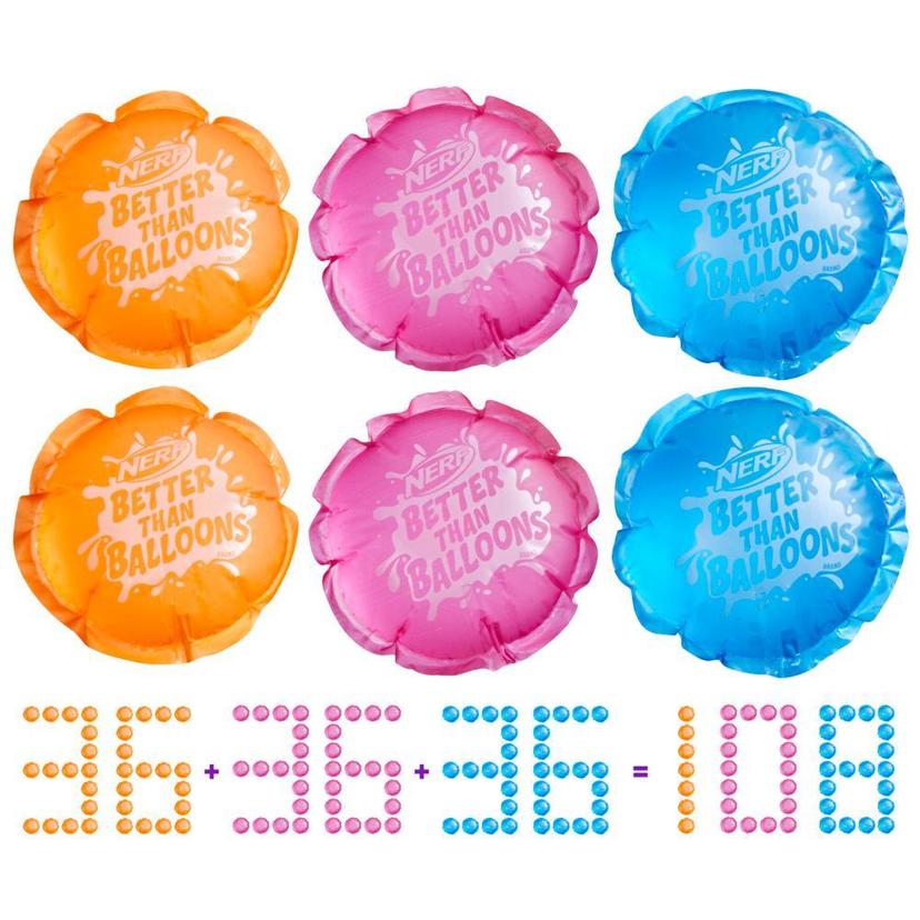 Nerf Better Than Balloons (108 cápsulas) product image 1