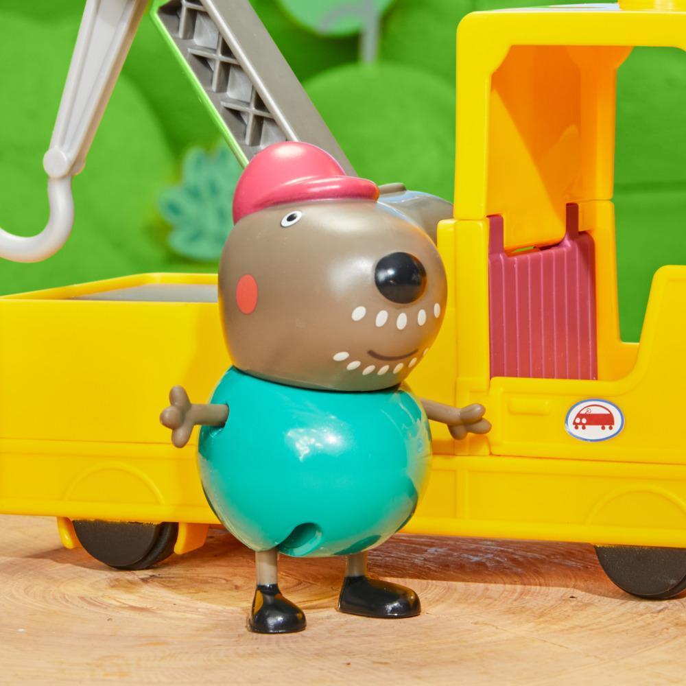 Greta Gris-leksaker, Granddad Dog's Tow Truck-set med figur, leksaker för barn i förskoleåldern, från 3 år product thumbnail 1